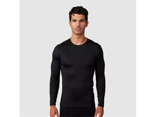 CAMISETA FOX DE MANGA LARGA TECBASE M NEGRA
