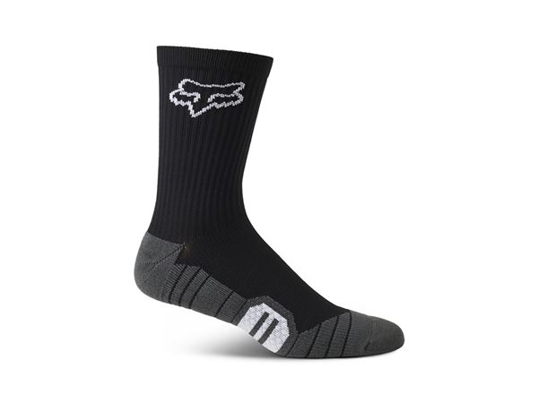 FOX 8" RANGER CUSHION SOCK BLK