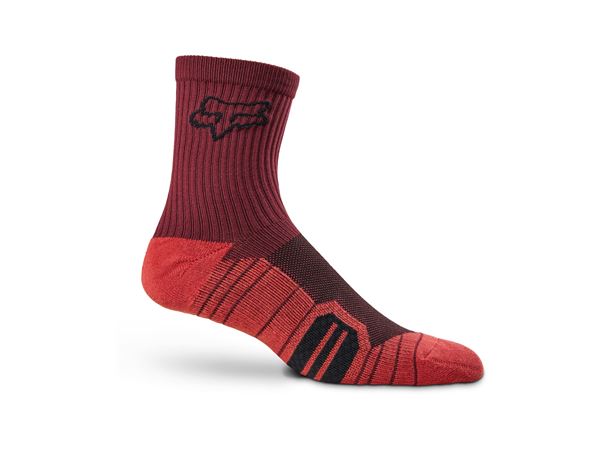 FOX 6" RANGER CUSHION SOCK DRK MRN