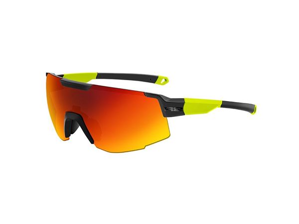 GAFAS "R2" EDGE 1 LENTE, NEGRA/AMARILLA