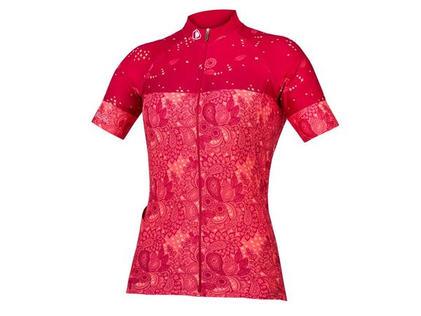 ENDURA MAILLOT PAISLEY WMS S/S LTD PB