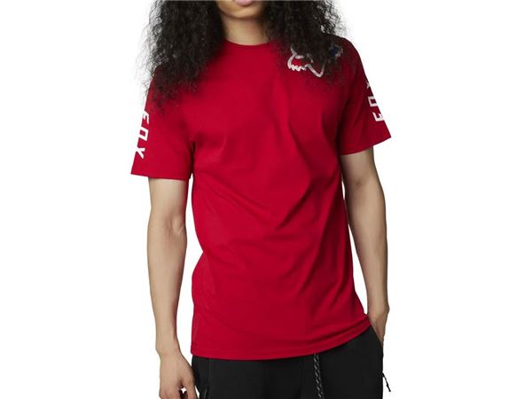 FOX CAMISETA TOKSYK SS PREM TEE L FLM RED