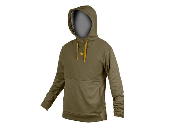 ENDURA SUDADERA CON CAPUCHA TRAILSTER TECH VERDE