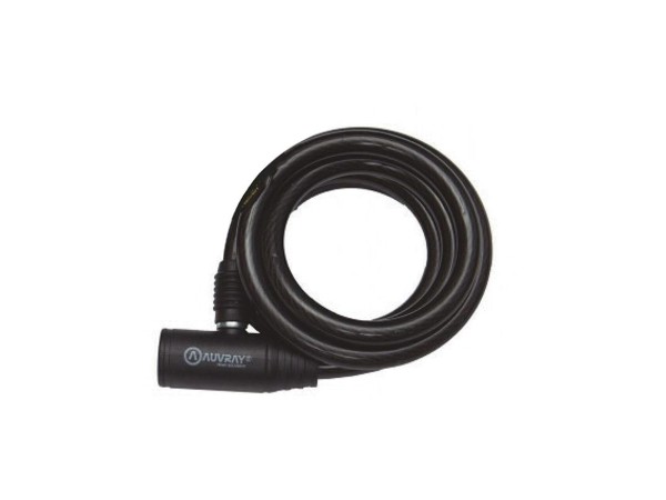 AUVRAY CANDADO ESPIRAL 150CM 10D + BRAZALETE SILICONA RENTAL