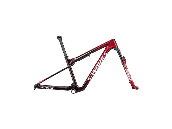 EPIC WC S-WORKS FRAME SET M REDTNT/FLKSIL/GRNT