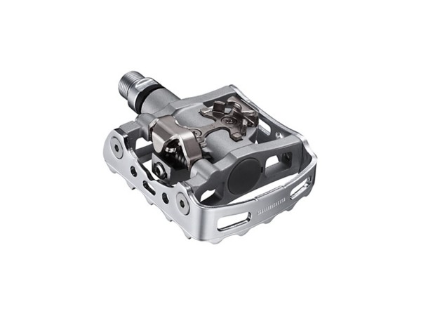 SHIMANO PEDAL M324 SPD PLATA CON CALAS SM-SH56