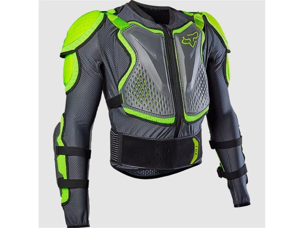 CHAQUETA FOX TITAN SPORT GRIS/VERDE