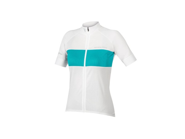 MAILLOT FS260-PRO M/C II MUJER BLANCO/AZUL
