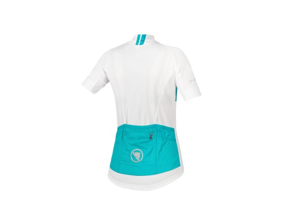 MAILLOT FS260-PRO M/C II MUJER BLANCO/AZUL 2