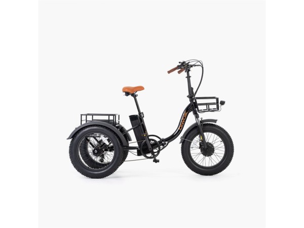 TRICICLO ELECTRICO BIWBIK KHALI 576WH NEGRO