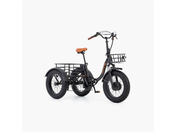 TRICICLO ELECTRICO BIWBIK KHALI 576WH NEGRO 2