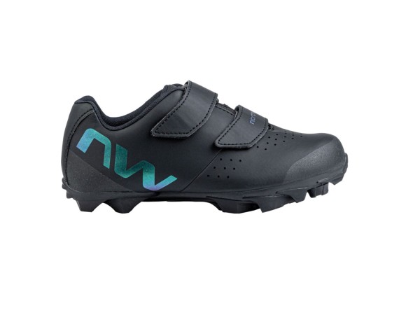 ZAPATILLAS NORTHWAVE HAMMER JUNIOR NEGRO-IRIDESCENT
