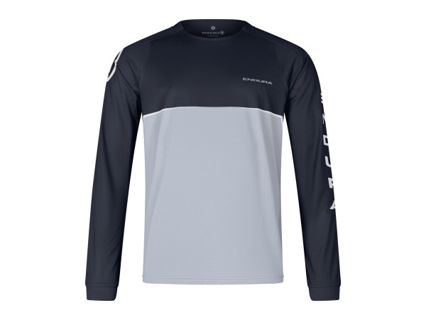 CAMISETA ENDURA CORE L/S NEGRO/GRIS