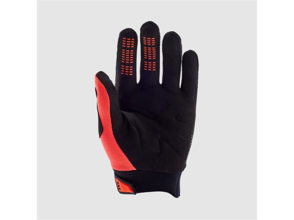 GUANTES FOX DIRTPAW JUVENIL NARANJA FLUORESCENTE 2