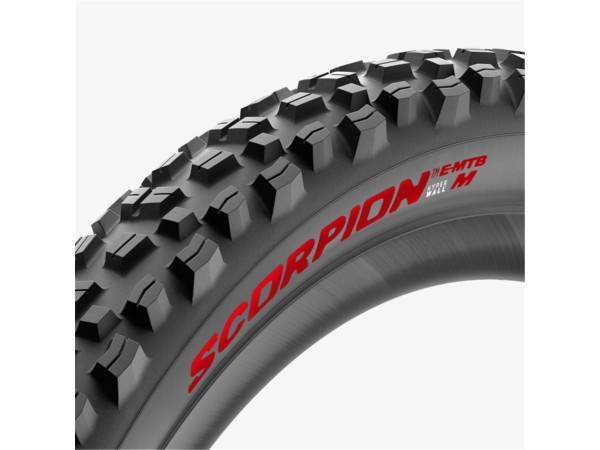 CUBIERTA PIRELLI SCORPION E-MTB M 29X2.6 RED