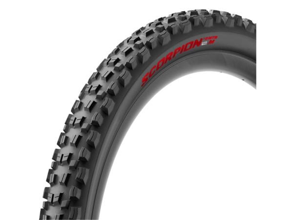 CUBIERTA PIRELLI SCORPION E-MTB M 27,5X2.6 RED