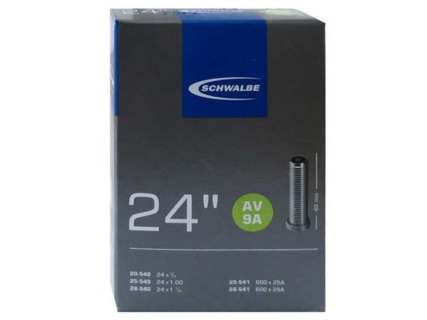 CAMARA SCHWALBE 24X1 1/8 SILLA DE RUEDAS VALVULA STANDARD 32