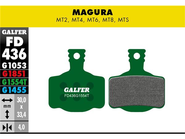 GALFER PASTILLAS FRENO MAGURA MT2-4-6-8