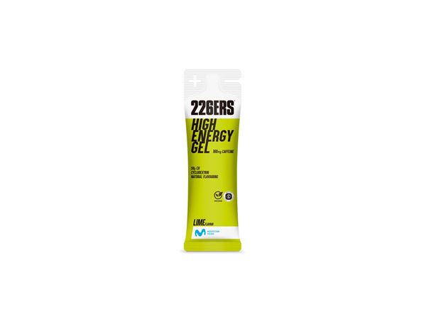 HIGH ENERGY GEL MONODOSIS 76G ENERG 160MG CAFF SABOR LIMA