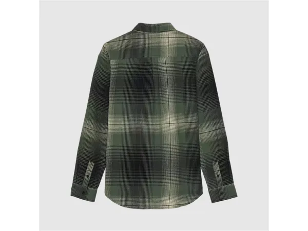 CAMISA MUJER FRANELA TRAILDUST VERDE 2