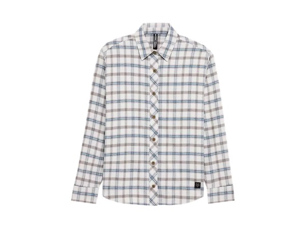 CAMISA MUJER FRANELA SURVIVALIST CORE GRIS CLARO