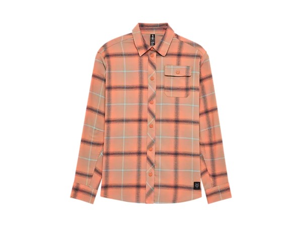 CAMISA MUJER FRANELA ELASTICA SURVIVALIST CORAL