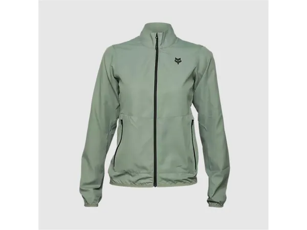 CHAQUETA CORTAVIENTOS FOX RANGER MUJER VERDE MUSGO