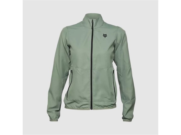 CHAQUETA CORTAVIENTOS FOX RANGER MUJER VERDE MUSGO
