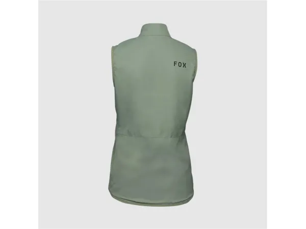 CHALECO CORTAVIENTOS FOX RANGER MUJER VERDE MUSGO 2