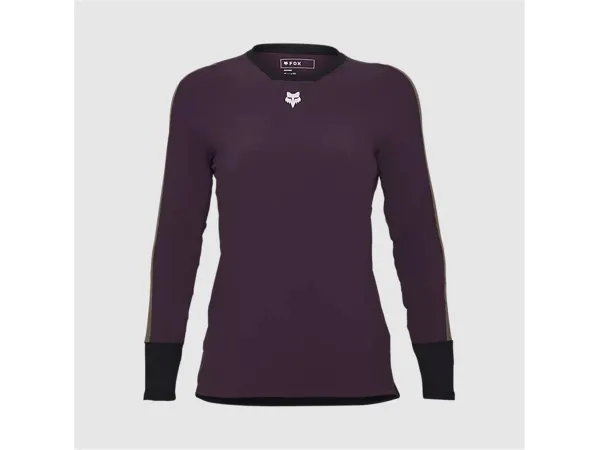 CAMISETA TÉCNICA FOX DEFEND THERMAL MUJER PÚRPURA OSCURO
