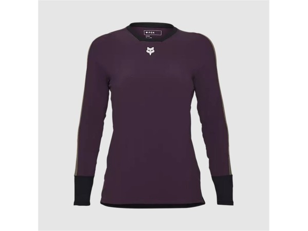 CAMISETA TÉCNICA FOX DEFEND THERMAL MUJER PÚRPURA OSCURO