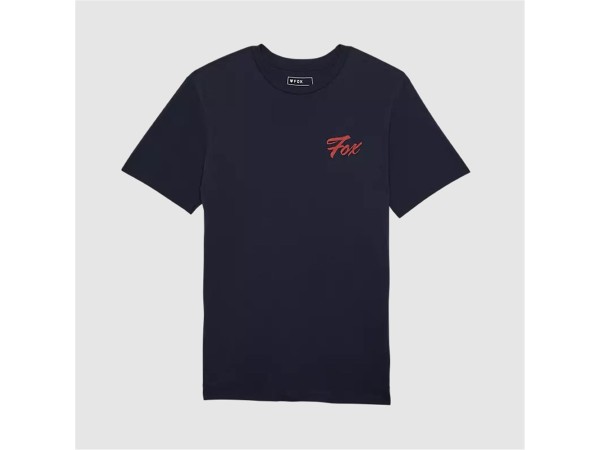 CAMISETA FOX PREMIUM SCRIPTED AZUL MEDIANOCHE