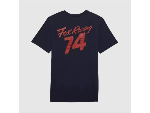 CAMISETA FOX PREMIUM SCRIPTED AZUL MEDIANOCHE 2