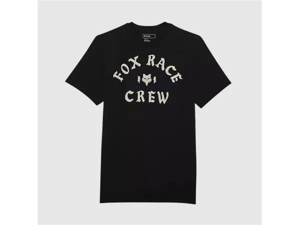 CAMISETA PREMIUM FOX RACE CREW NEGRO