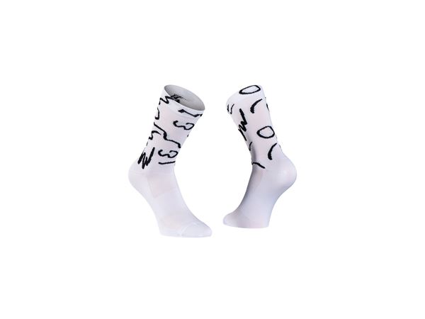 NORTHWAVE CALCETIN VIBE BLANCO-NEGRO