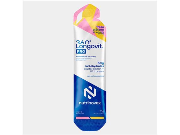 LONGOVIT 360 GEL PRO FRESA PLÁTANO