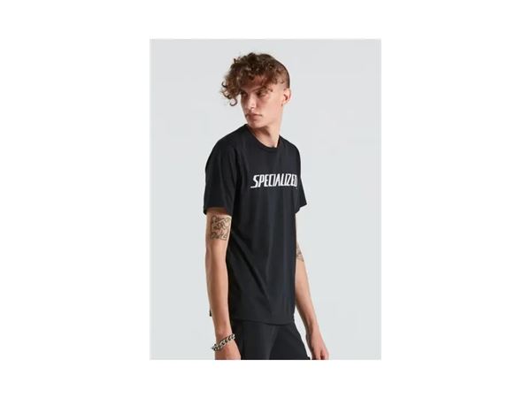 CAMISETA SPECIALIZED WORDMARK NEGRO 2