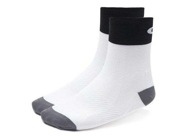 OAKLEY CALCETIN CYCLING BLANCO-NEGRO