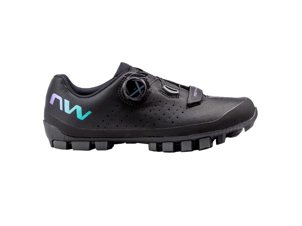NW HAMMER PLUS MUJER XC-GRAVEL NEGRO-IRIDISCENTE