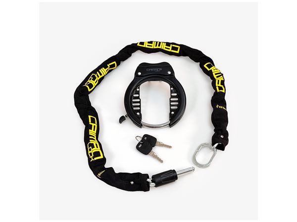 CANDADO DE CUADRO DE BICICLETA CON CADENA CAIMAN LOCK