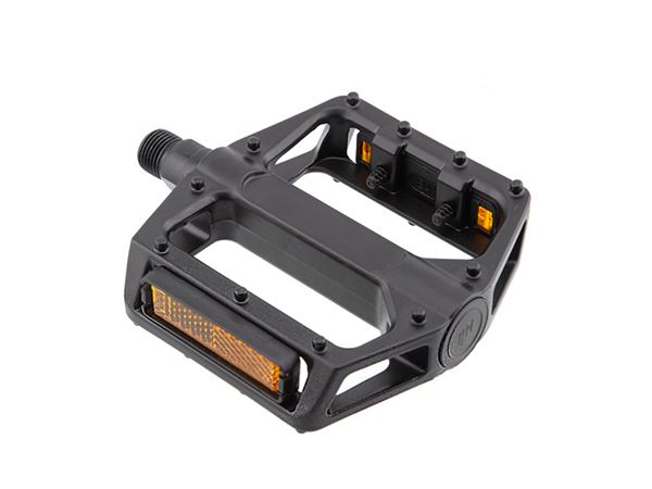 PEDAL PLATAFORMA NEGRO 9/16" ALUMINIO 100X100MM