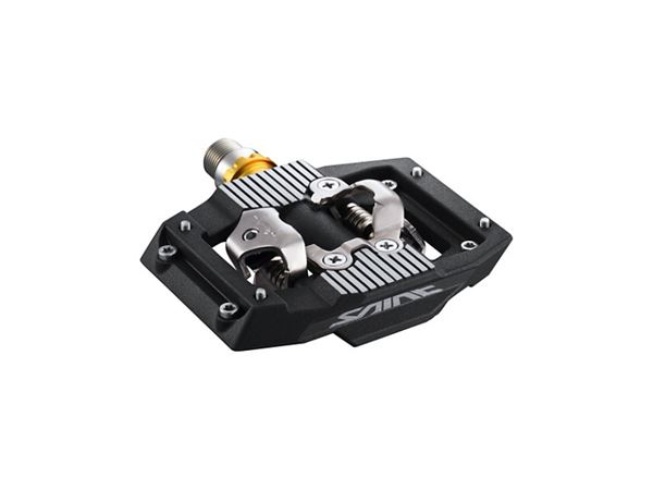 PEDALES SHIMANO SAINT PD-M821 FIJACION 1 CARA ALUMINIO NEGRO