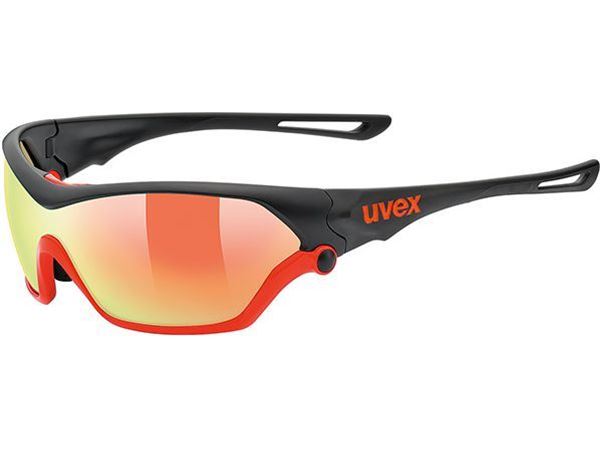 GAFAS UVEX 705 NEGRO/NARANJA