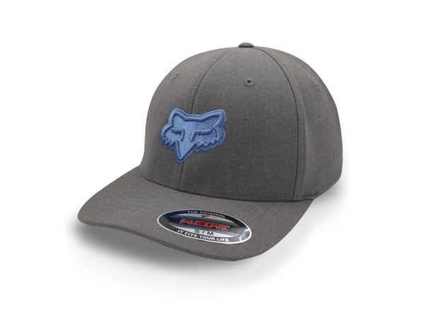 FOX GORRA TRANSPOSITION FLEXFIT GRIS-AZUL