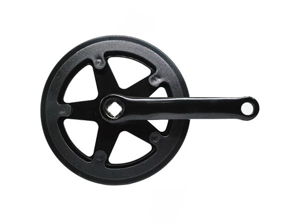JGO.BIELAS 152MM 36D ALUMINIO NEGRO 1 VEL
