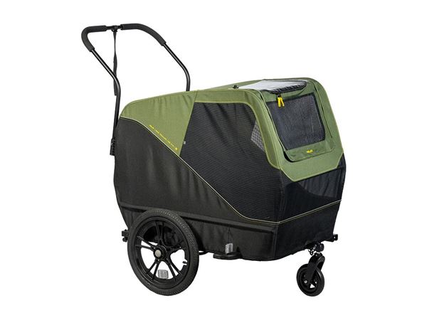 XLC BS-C13 REMOLQUE MASCOTAS GRANDE VERDE/NEGRO