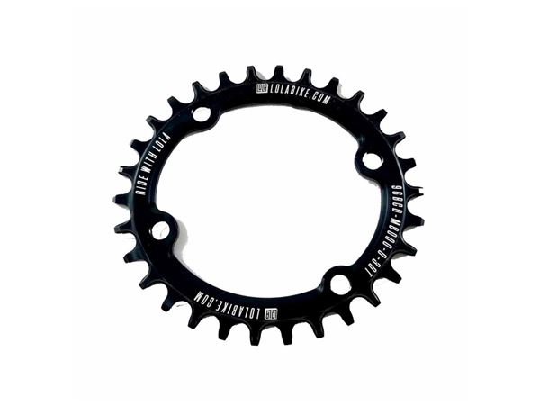 PLATO LOLA OVAL 96 BCD M8000/M7000 32T NEGRO