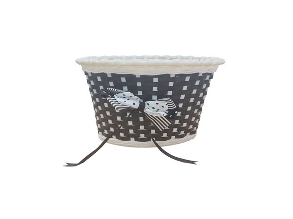 CESTA NIÑA B/N DELANTERA PLÁSTICO