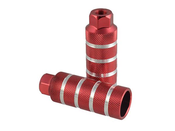 JLW REPOSAPIES ALUMINIO ROJO 38X110MM 3/8"X26T
