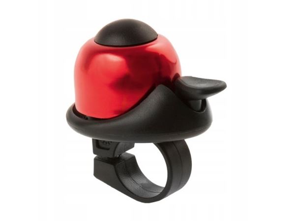 TIMBRE M-WAVE BELLA ALUMINIO ROJO
